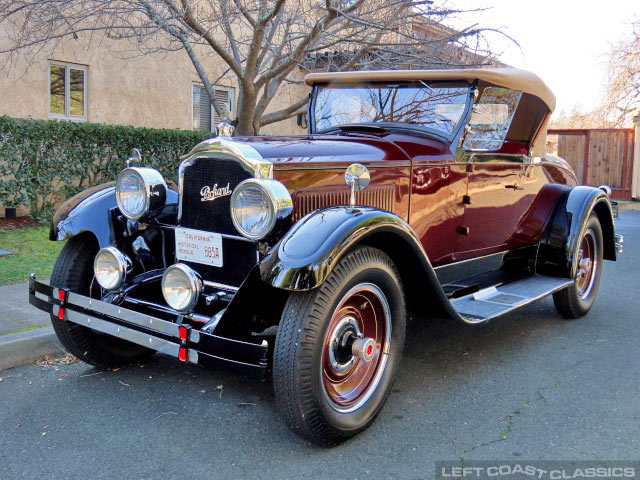 1925 Packard Roadster Model 326 Slide Show