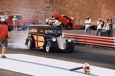 1934 Willys Woody Wagon Drag Car