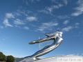 1937 Cadillac Series 65 Close-Up Hood Ornament