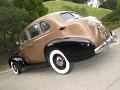 1937 Oldsmobile Six F-37 Rear