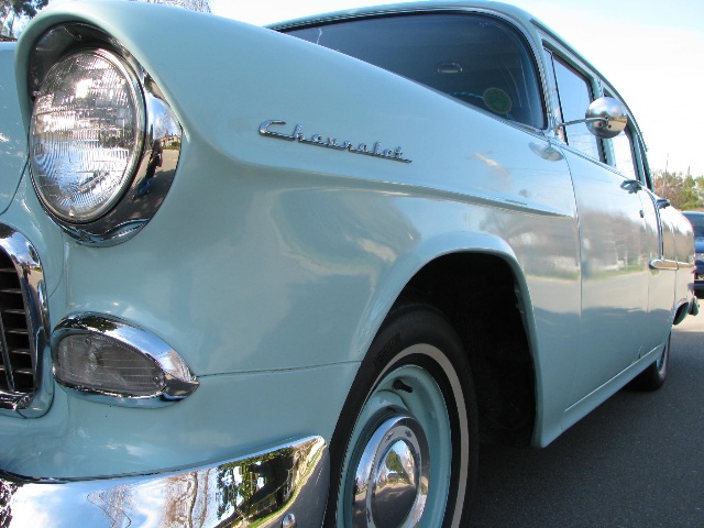 1955 Chevrolet 210 Close-up