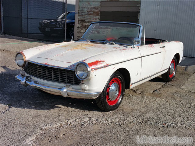 1964 Fiat 1500 Pininfarina Roadster Slide Show