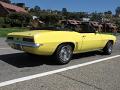 1969 Chevrolet Camaro Convertible