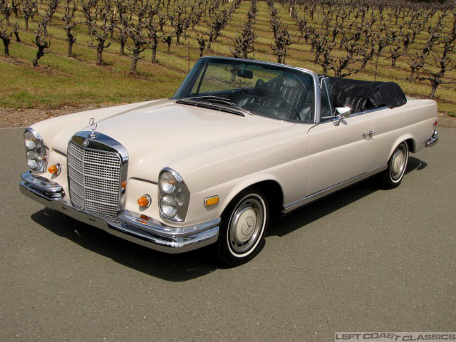 1969 Mercedes 280SE Cabriolet Slide Show