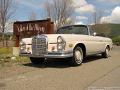 1969 Mercedes-Benz 280SE Cabriolet at the Valley of the Moon