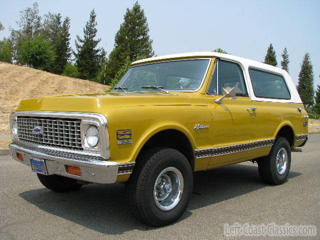 1972 Chevy Blazer K5 Slide Show