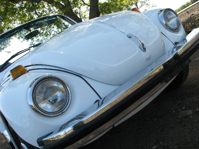 1974 VW Convertible Close-up