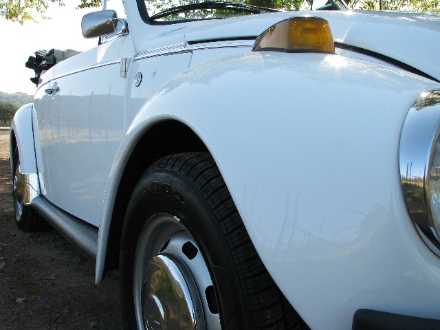 1974 VW Convertible Close-up