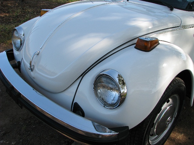 1974 VW Convertible Close-up