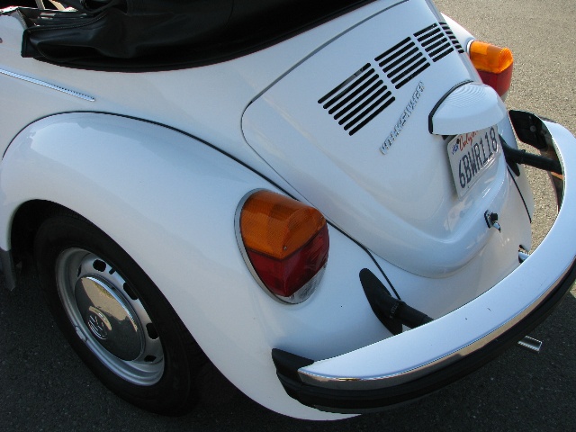 1974 VW Convertible Close-up