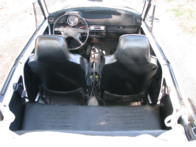 1974 VW Convertible Interior