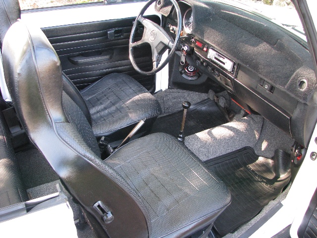 1974 VW Convertible Interior