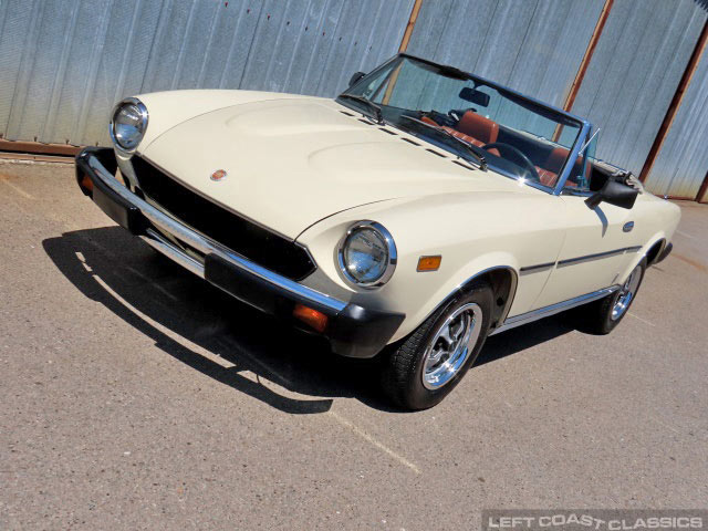 1979 Fiat 124 Spider 2000 Slide Show