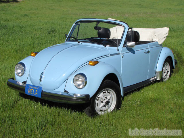 1979 VW Super Beetle Convertible Slide Show