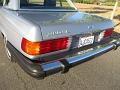 1983 Mercedes 380SL Roadster Rear