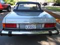 1983 Mercedes 380SL Roadster Rear