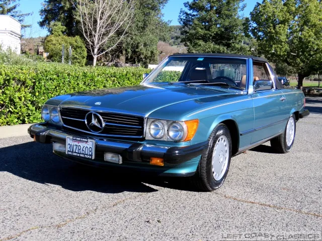 1987 Mercedes-Benz 560SL Slide Show